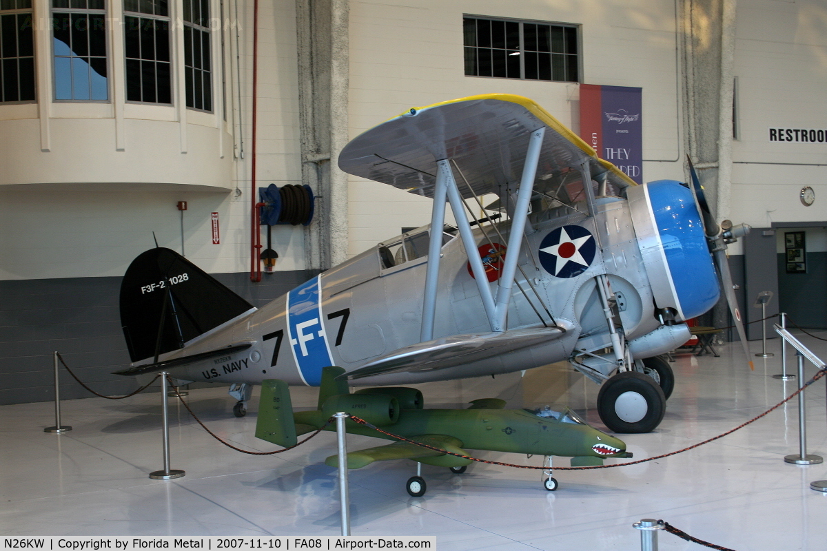 N26KW, 1938 Grumman F3F-2 C/N 1028, F3F-2