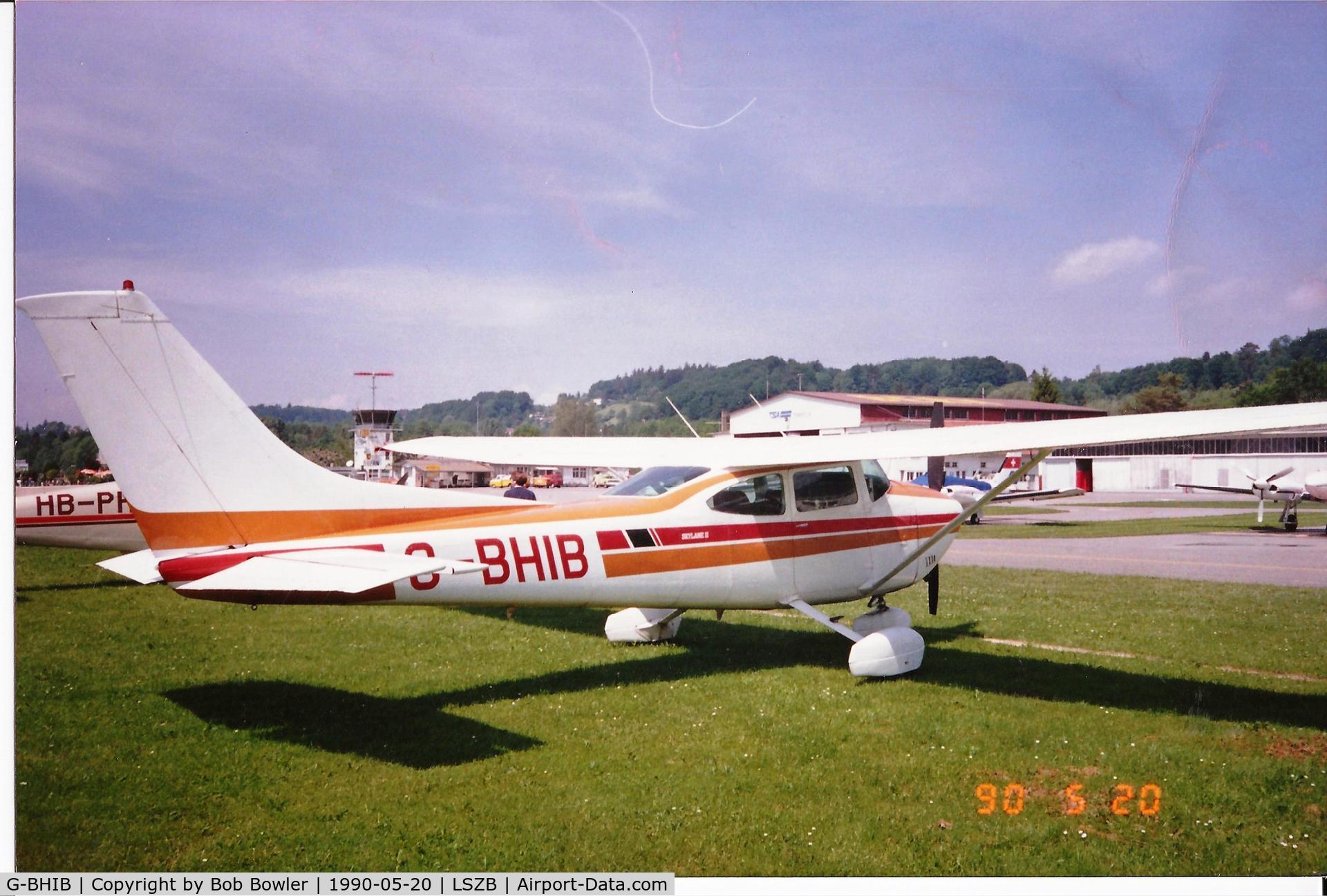 G-BHIB, 1980 Reims F182Q Skylane C/N 0134, Reims Cessna Skylane F182Q