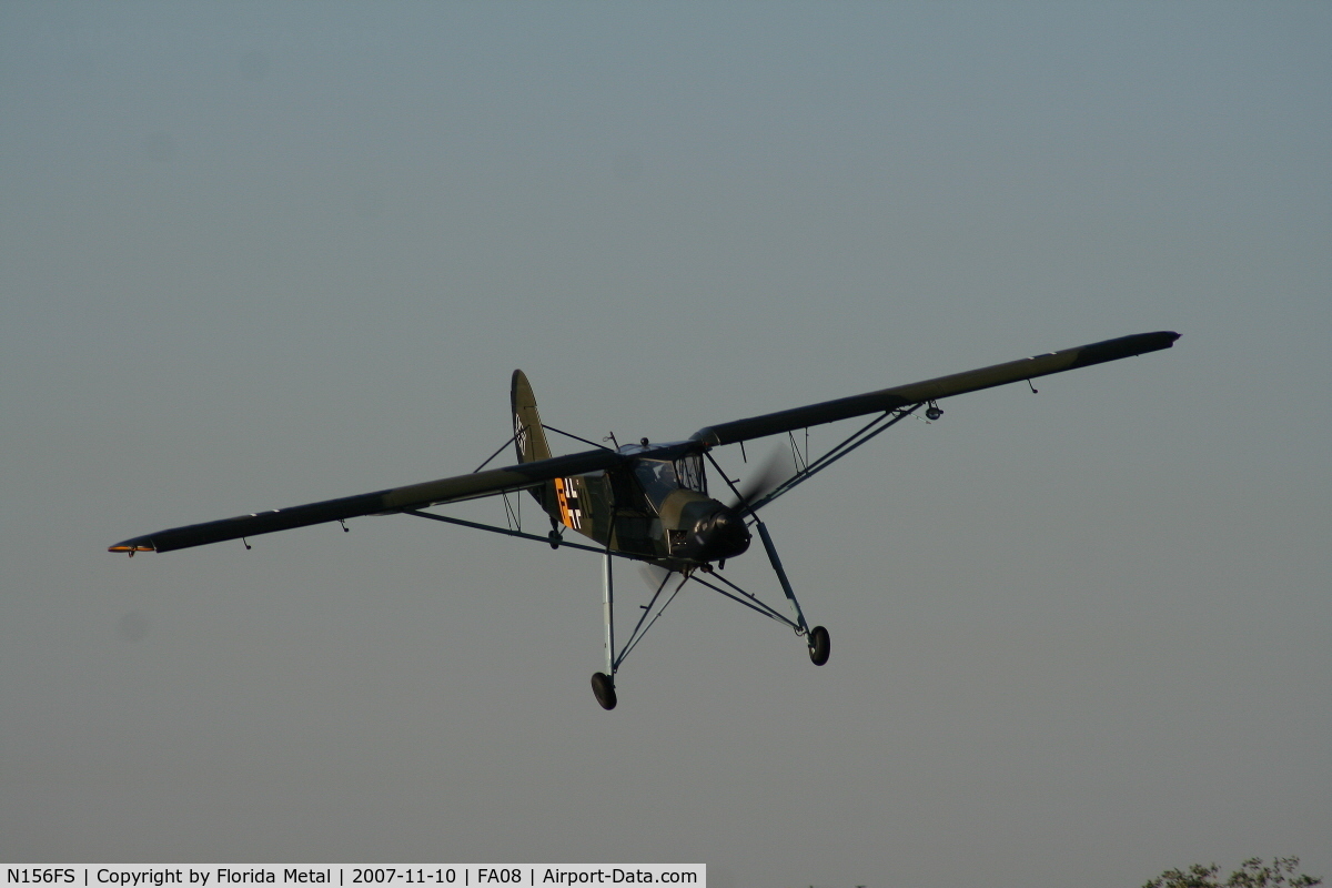 N156FS, 1942 Fieseler F1-156-C2 Storch C/N 4642, Storch