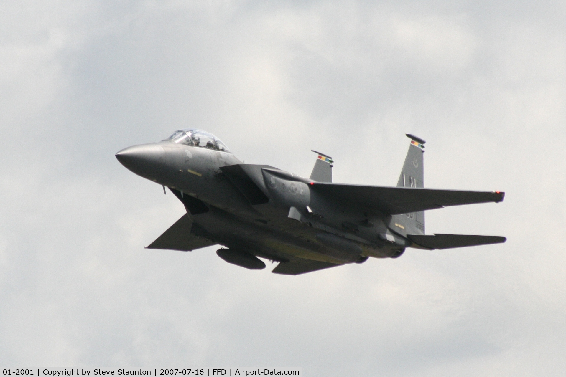 01-2001, 2001 McDonnell Douglas F-15E Strike Eagle C/N 1372/E233, Royal International Air Tattoo 2007