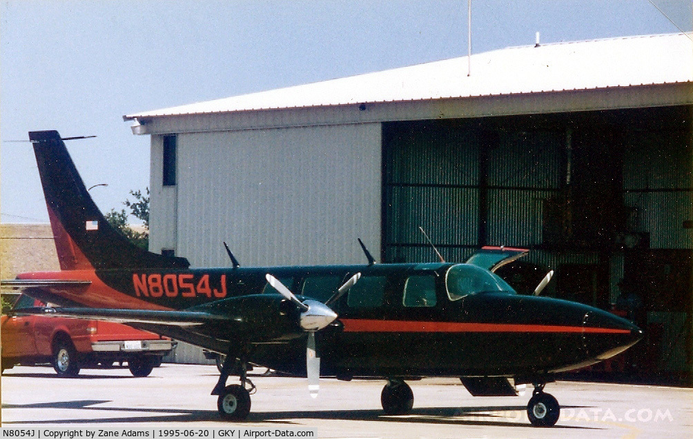 N8054J, 1978 Piper Aerostar 601 C/N 61-0537-132, At Arlington Municipal
