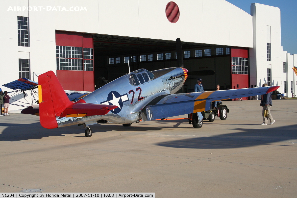 N1204, 1944 North American P-51C Mustang C/N 103-26385, P-51C