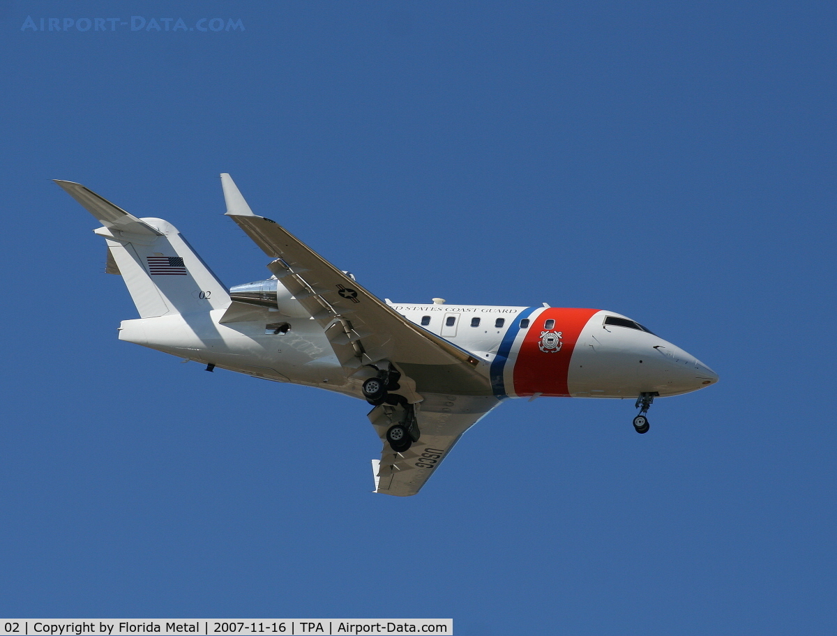 02, 2005 Bombardier C-143A Challenger (604/CL-600-2B16) C/N 5427, C-43