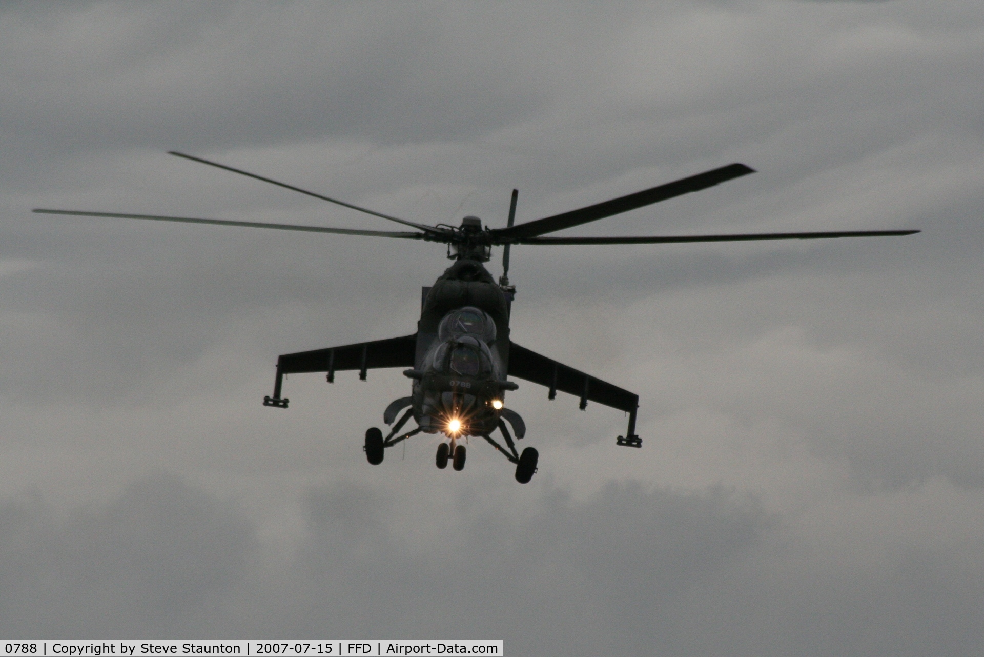 0788, Mil Mi-24V Hind E C/N 730788, Royal International Air Tattoo 2007