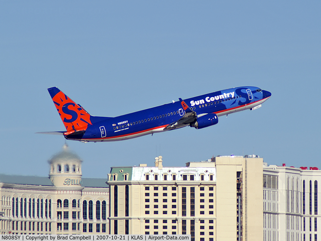 N808SY, 2005 Boeing 737-8BK C/N 33021, Sun County / 2005 Boeing 737-8BK