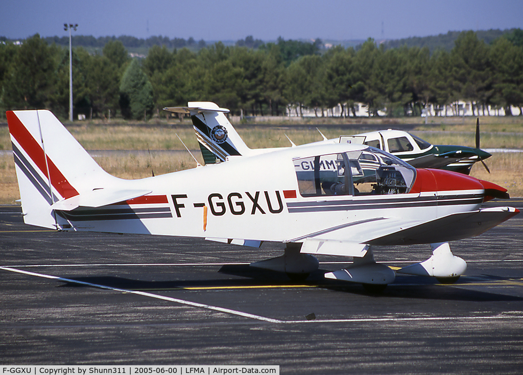 F-GGXU, Robin DR-400-120 C/N 1909, Parked at the Airclub