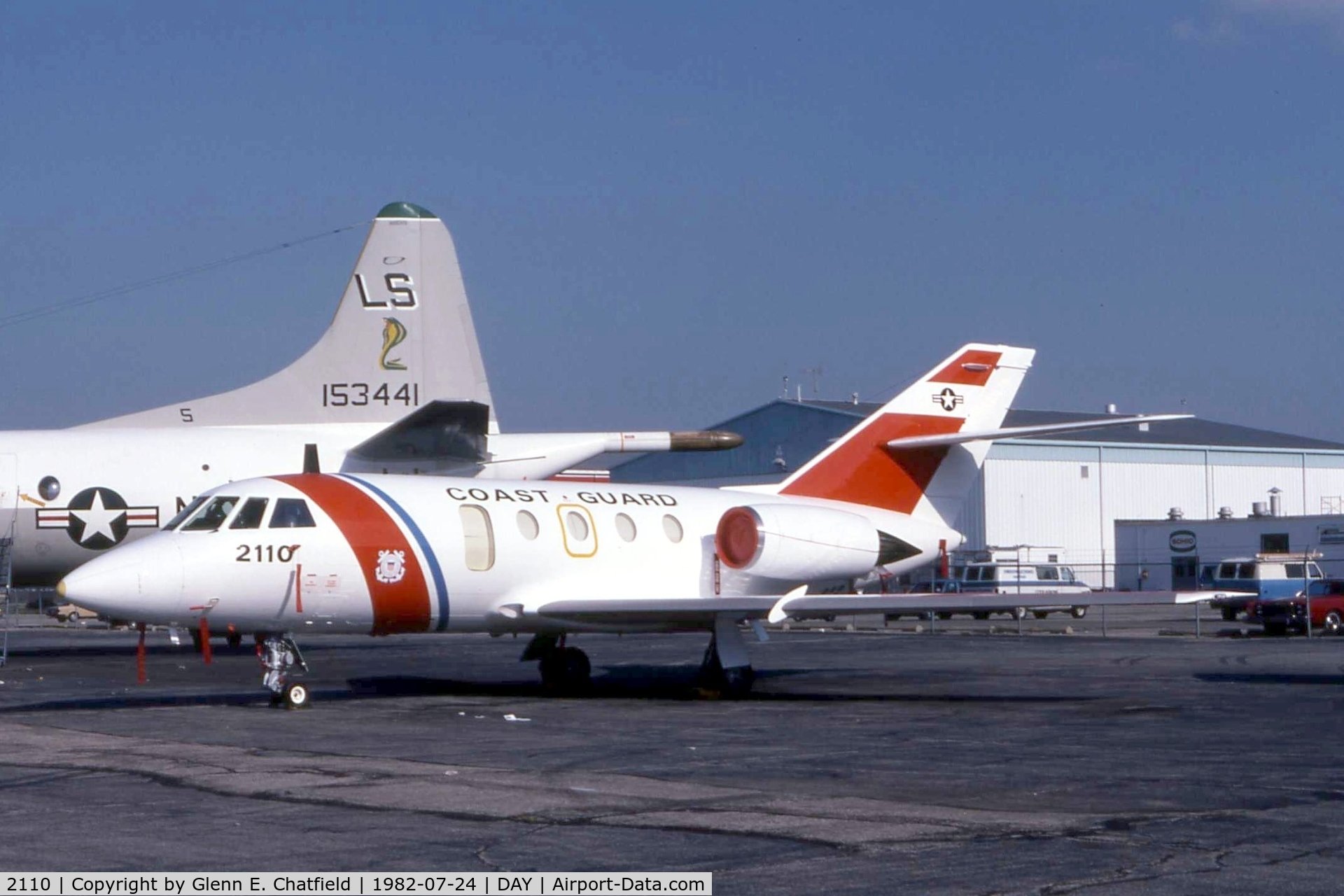 2110, 1979 Dassault HU-25A Guardian C/N 411, HU-25 at the Dayton International Air Show