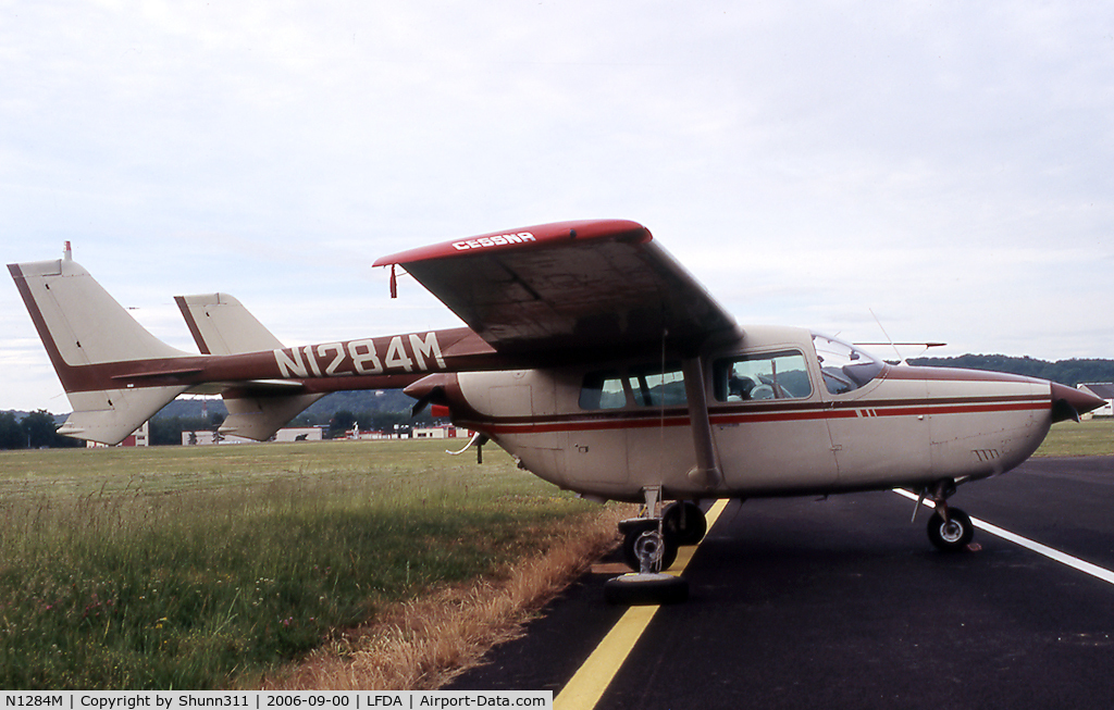 N1284M, 1970 Cessna T337E C/N 33701284, Parked at this small airfield