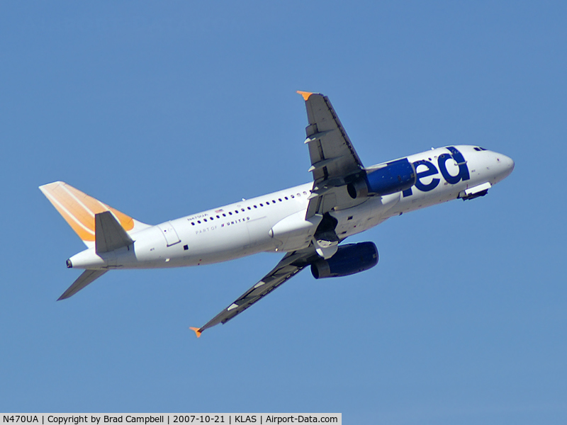 N470UA, 2001 Airbus A320-232 C/N 1427, Ted Airlines / 2001 Airbus Industrie A320-232