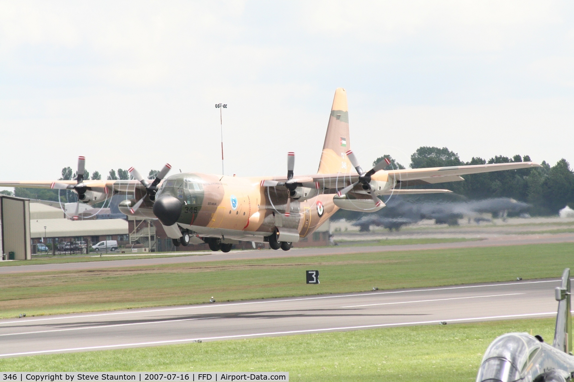 346, Lockheed C-130H Hercules C/N 382-4920, Royal International Air Tattoo 2007