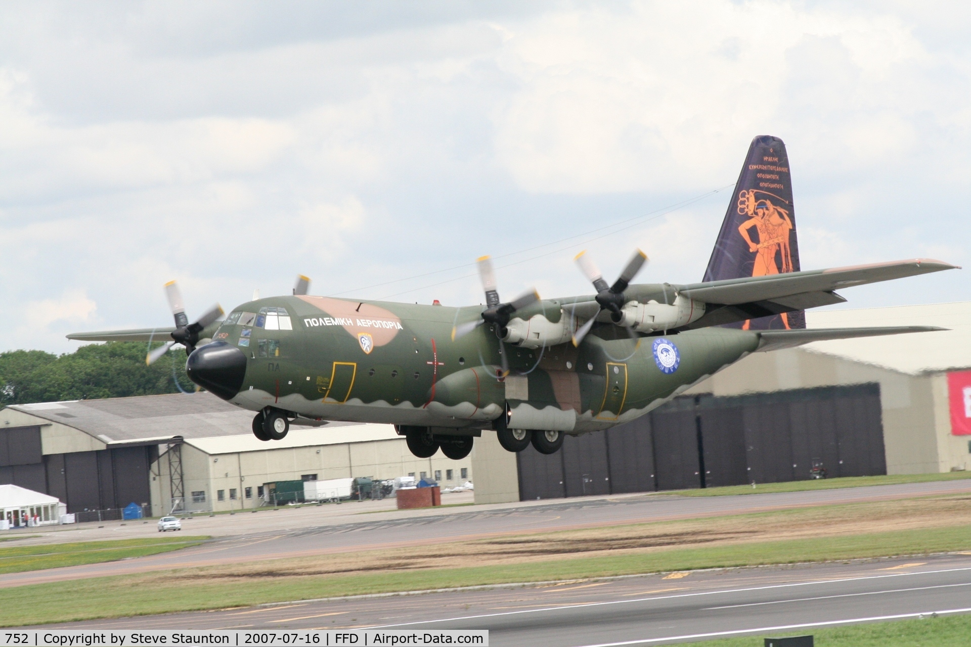 752, 1977 Lockheed C-130H Hercules C/N 382-4734, Royal International Air Tattoo 2007