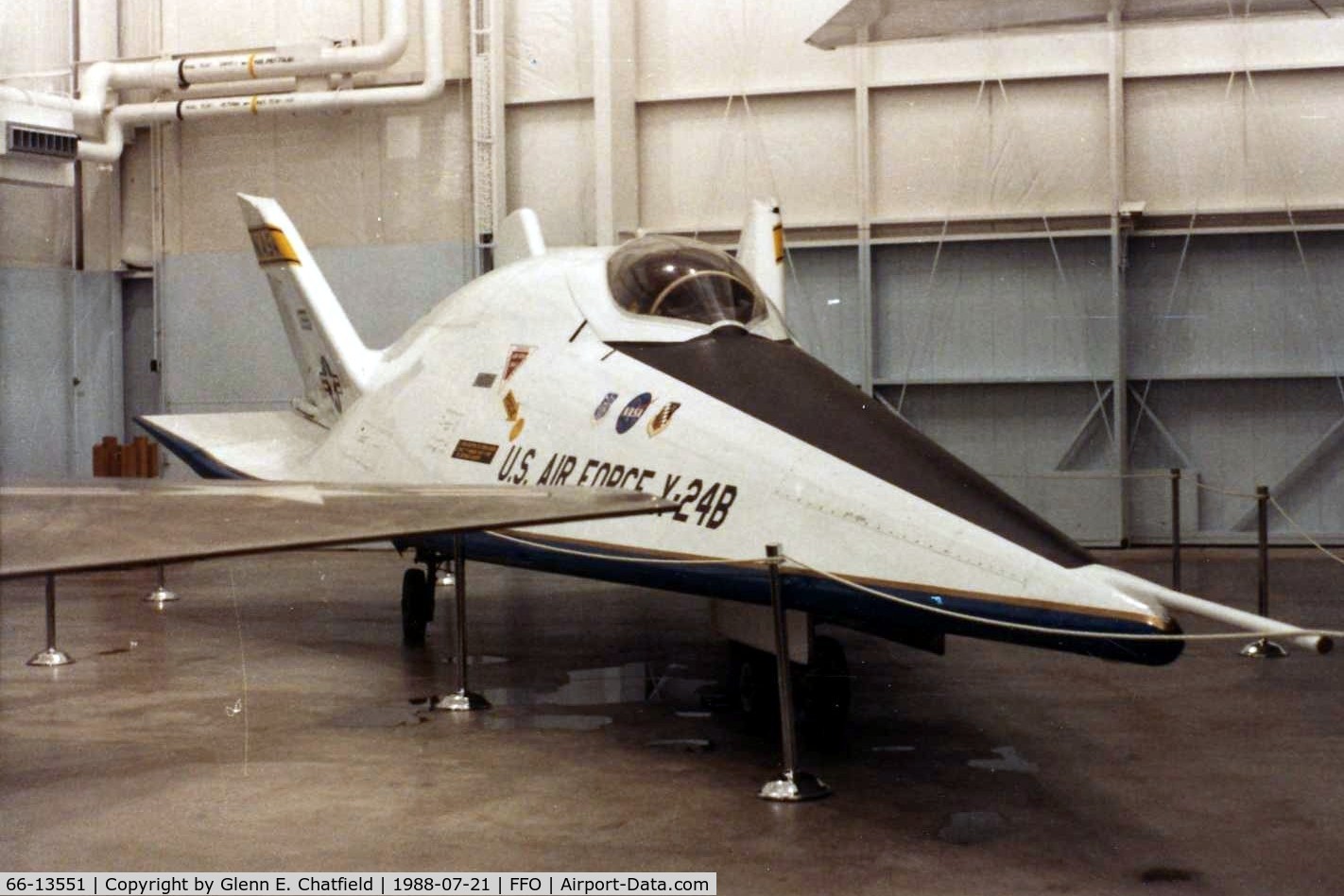 66-13551, 1972 Martin Marietta X-24B C/N Not found, X-24B at the National Museum of the U.S. Air Force