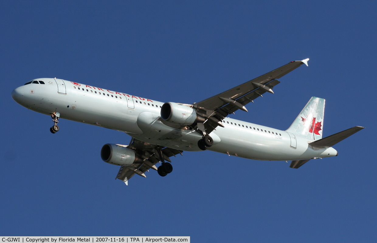 C-GJWI, 2002 Airbus A321-211 C/N 1772, Air Canada