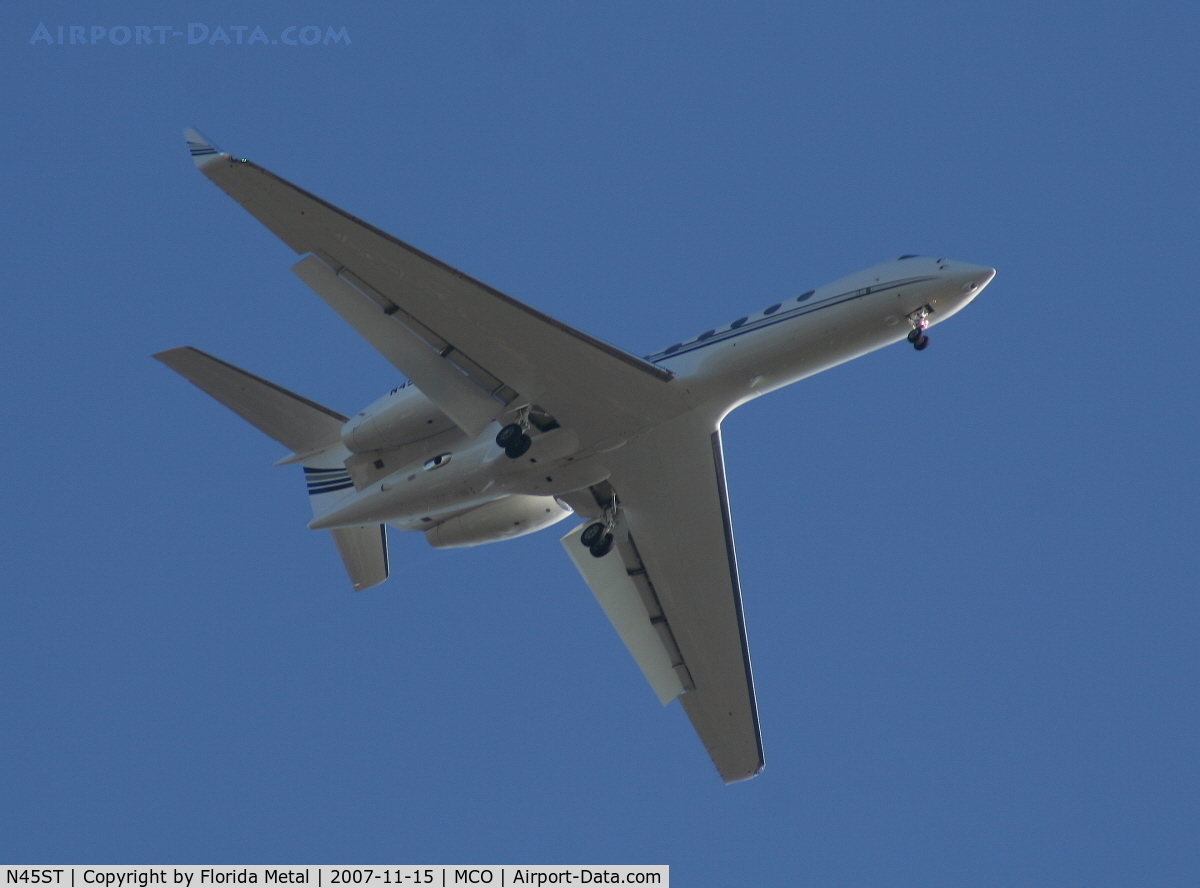 N45ST, 2005 Gulfstream Aerospace G-V C/N 5056, G-V