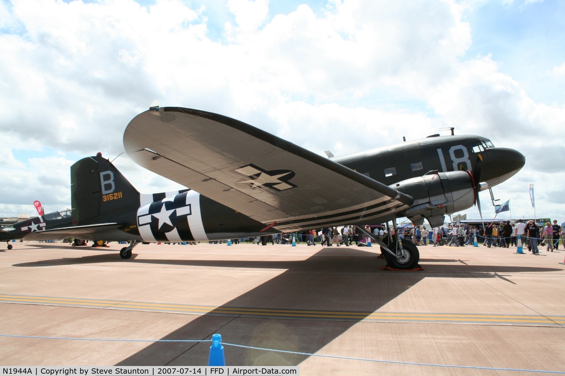 N1944A, 1944 Douglas DC3C-S1C3G (C-47A) C/N 19677, Royal International Air Tattoo 2007