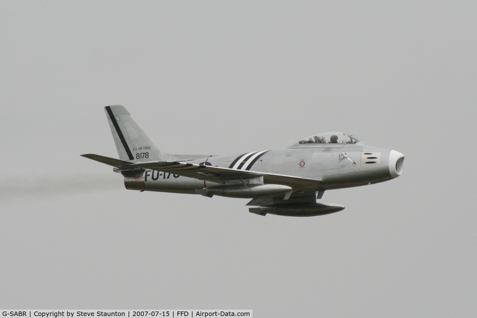 G-SABR, 1948 North American F-86A Sabre C/N 151-083 (151-43547), Royal International Air Tattoo 2007