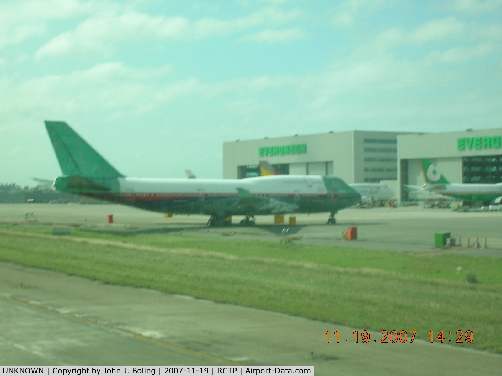 UNKNOWN, Boeing 747 C/N Unknown, B-747-400 at Taipei. Believed to be scheduled for mod to 4th 