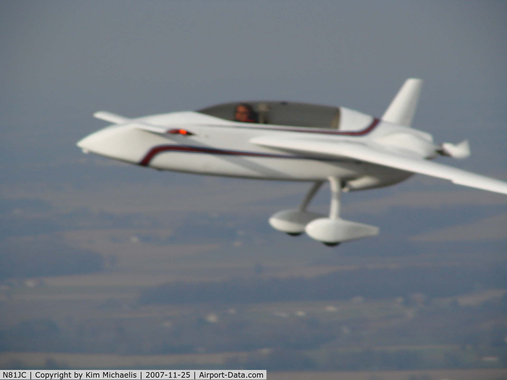 N81JC, 1979 Rutan VariEze C/N 244, a little formation flight/photo shoot