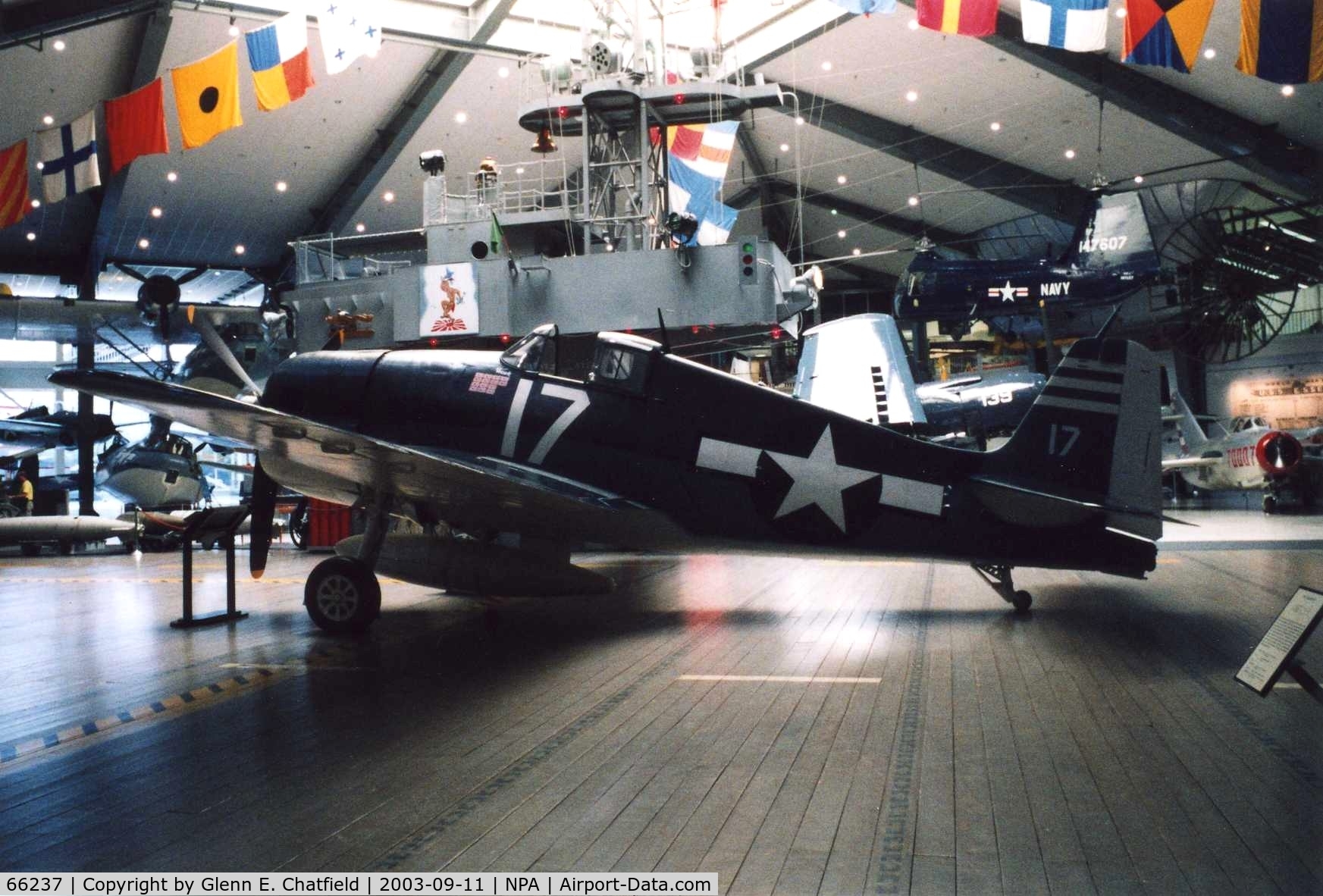 66237, Grumman F6F-3 Hellcat C/N A-1257, Hellcat at the National Museum of Naval Aviation