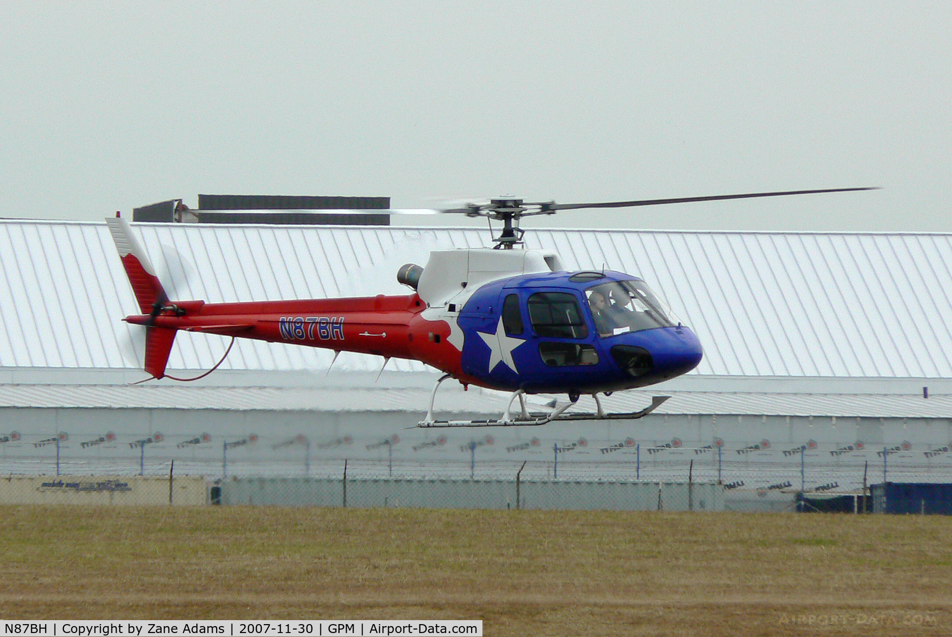 N87BH, 1993 Eurocopter AS-350B-2 Ecureuil C/N 2708, Flight Training at American Eurocopter - Grand Prairie