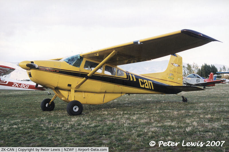 ZK-CAN, Cessna 185 Skywagon C/N 185-0134, Taupo Air Services Ltd., Taupo