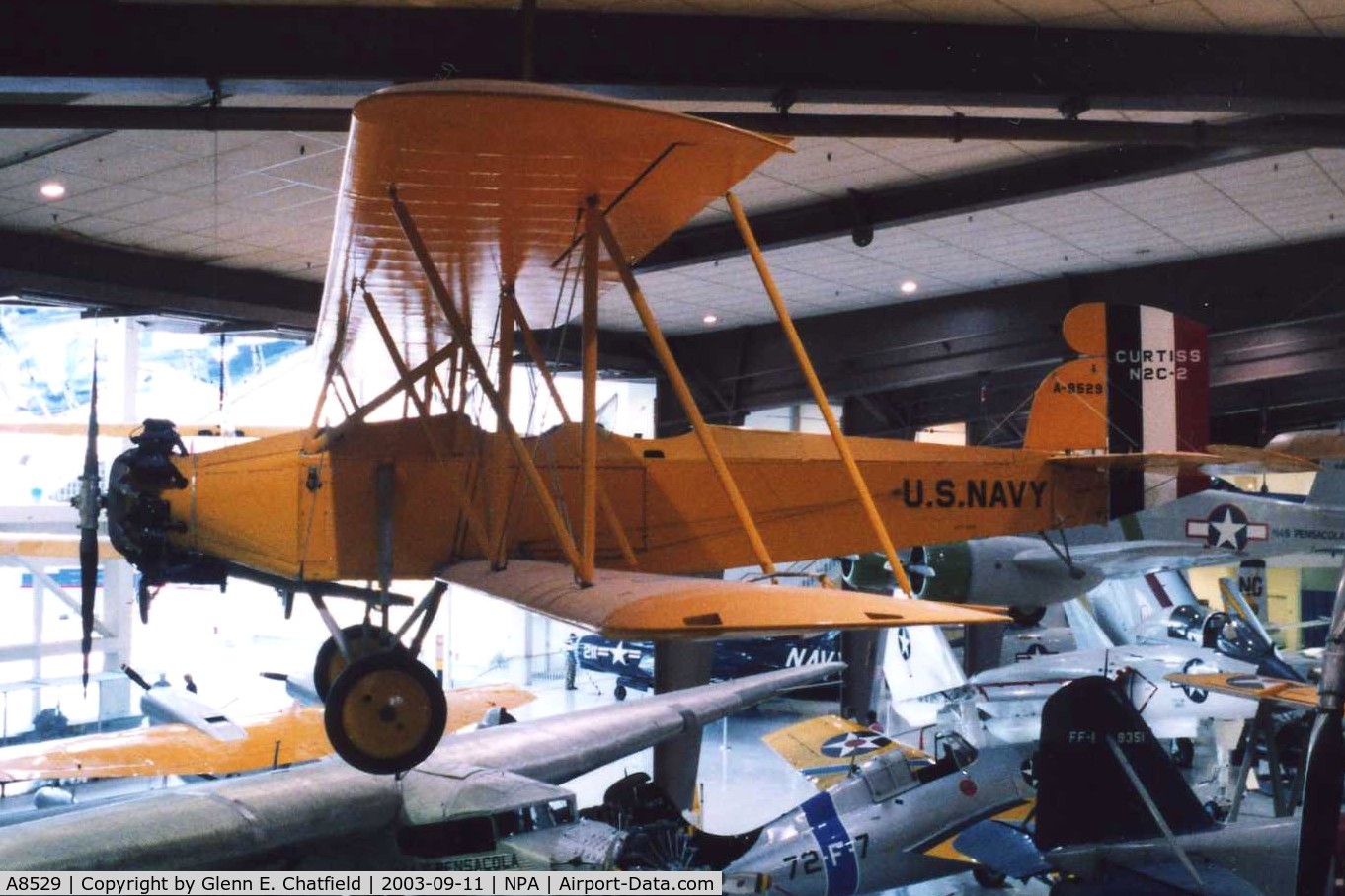 A8529, 1929 Curtiss N2C-2 Fledgling C/N 4, Curtiss Fledgling at the National Museum of Naval Aviation