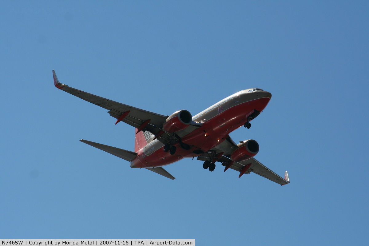 N746SW, 1999 Boeing 737-7H4 C/N 29798, Southwest