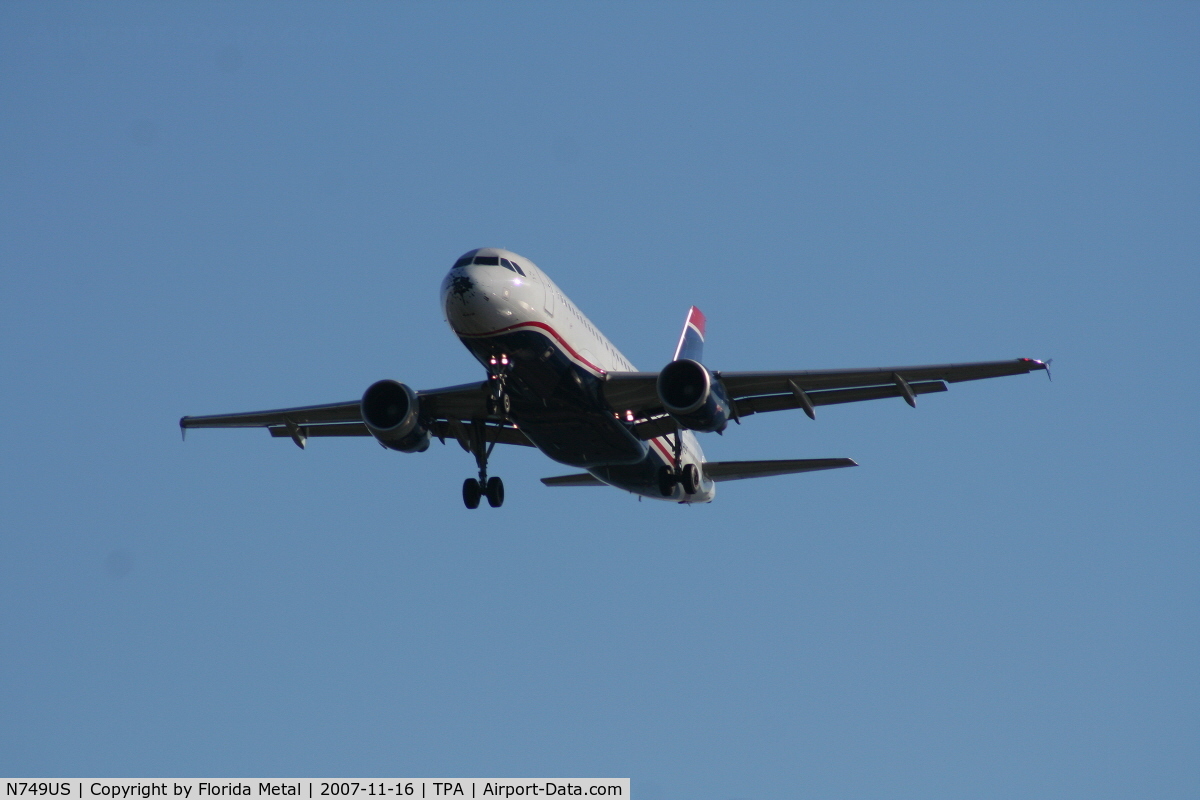 N749US, 2000 Airbus A319-112 C/N 1313, Southwest