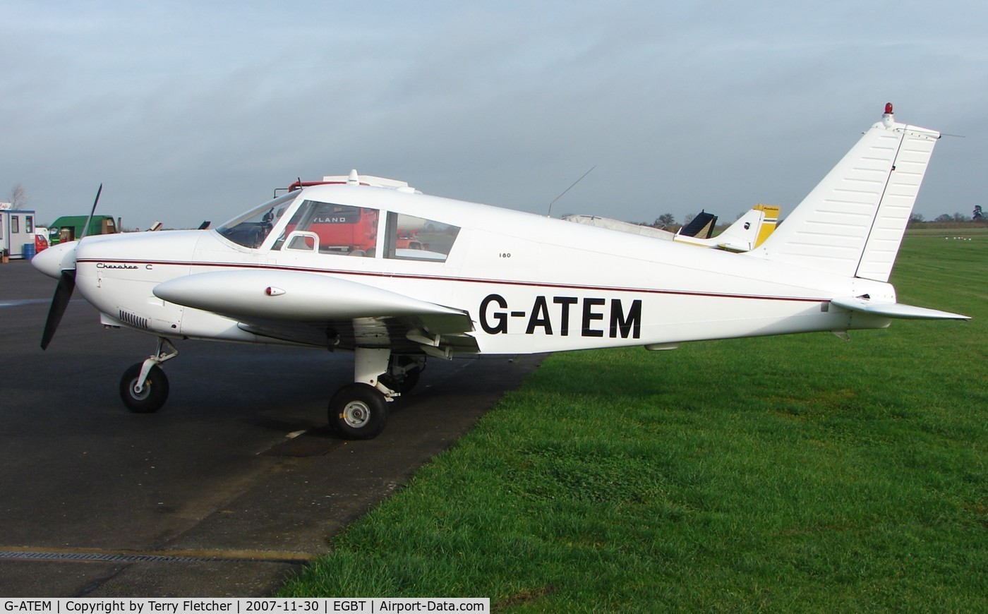 G-ATEM, 1964 Piper PA-28-180 Cherokee C/N 28-2329, Pa-28-180 at Turweston