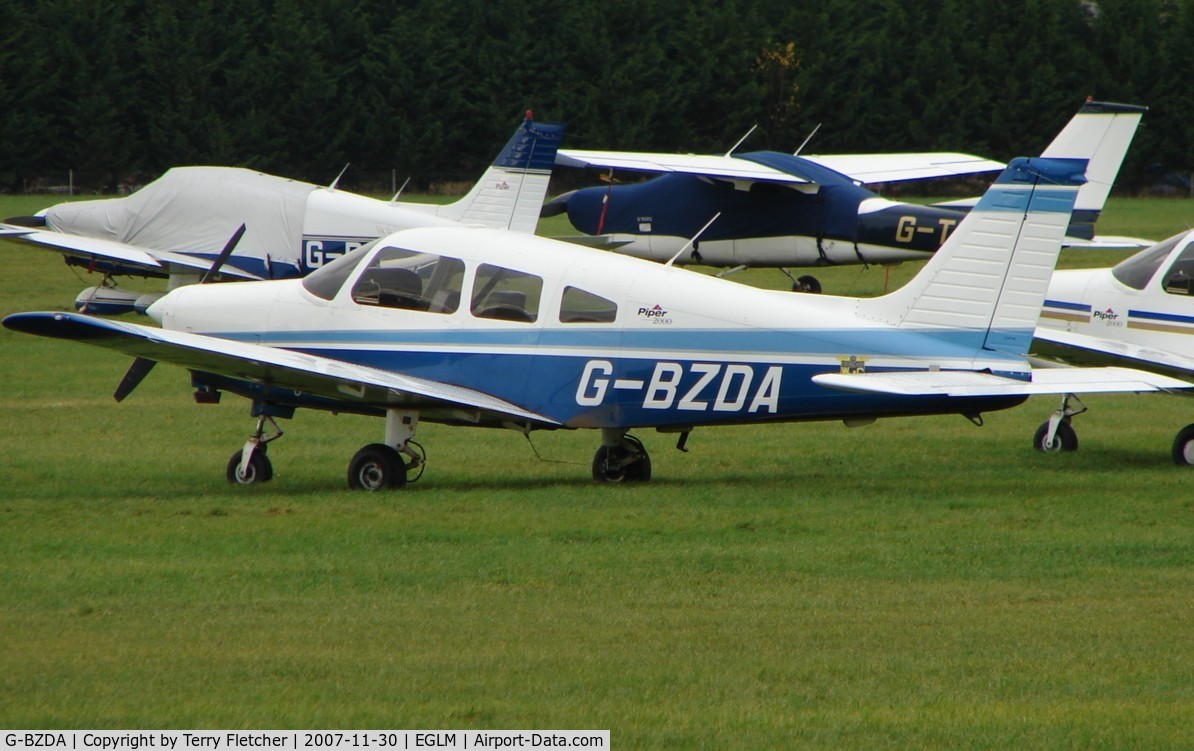 G-BZDA, 2000 Piper PA-28-161 Warrior III C/N 28-42087, Pa-28-161 at White Walthamm