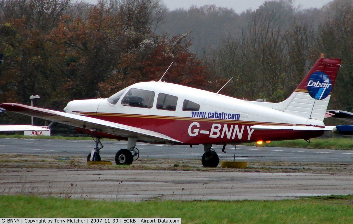 G-BNNY, 1980 Piper PA-28-161 Cherokee Warrior II C/N 28-8016084, Pa-28-161 at Biggin Hill
