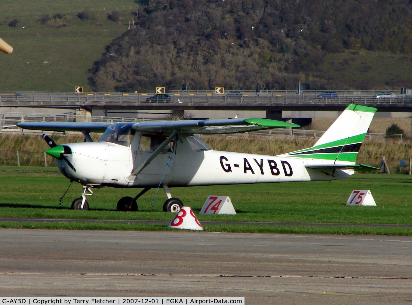 G-AYBD, 1970 Reims F150K C/N 0583, Cessna F150K at Shoreham Airport