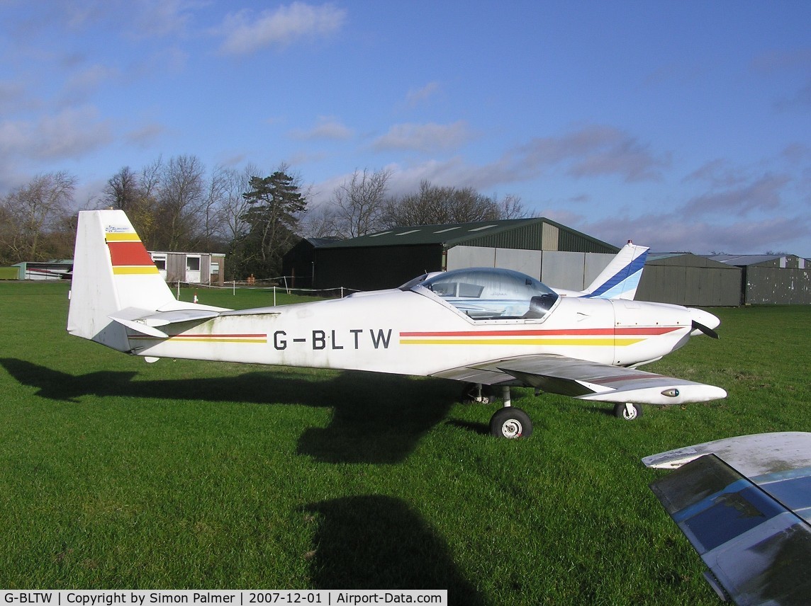 G-BLTW, 1985 Slingsby T-67M Firefly Mk2 C/N 2026, Slingsby T67B stored at Hinton