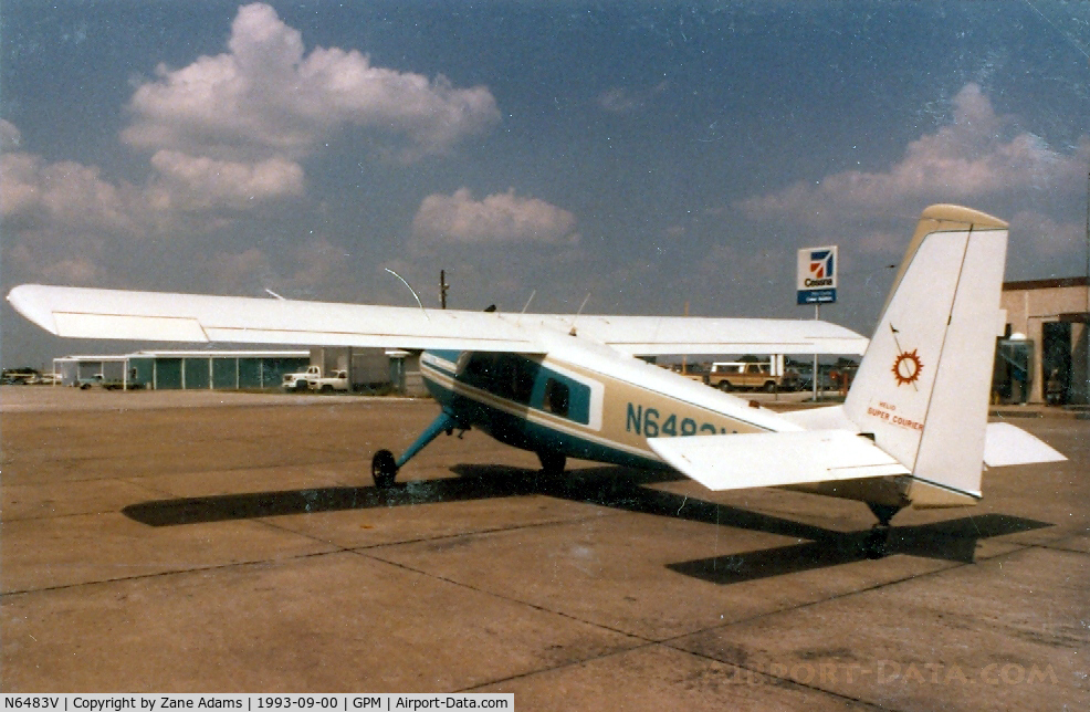 N6483V, Helio H-295 C/N 1453, Registered as a Helio Super Courier
