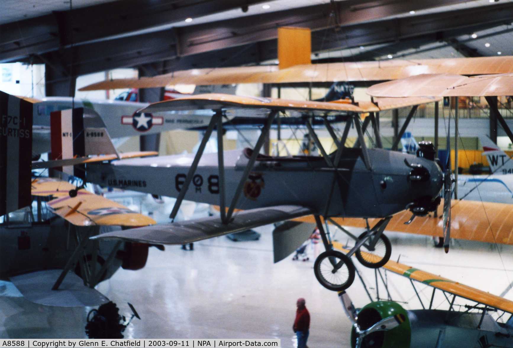 A8588, 1929 New Standard NT-1 C/N 1007, New Standard NT-1 at the National Museum of Naval Aviation