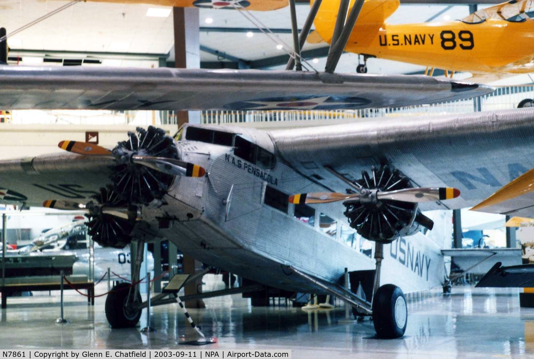 N7861, Ford 4-AT-E Tri-Motor C/N 4-AT-46, Ford Tri-Motor at the National Museum of Naval Aviation