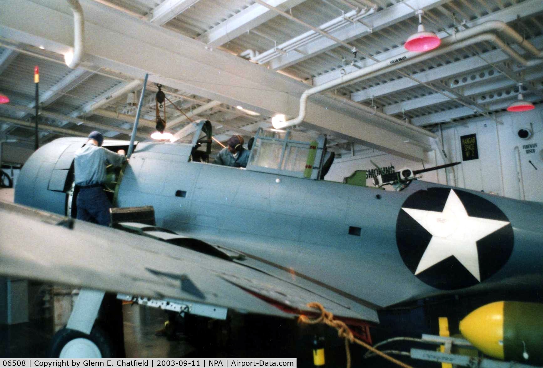 06508, Douglas SBD-3 Dauntless C/N 1245, SBD-3 at the National Museum of Naval Aviation