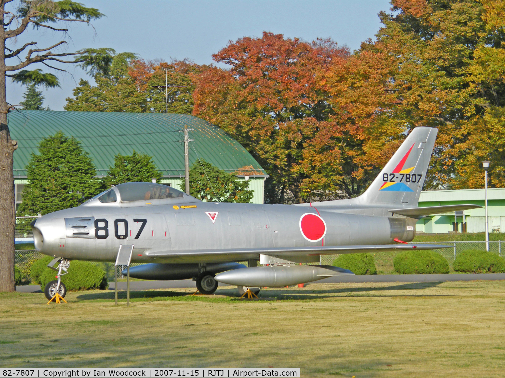 82-7807, 1956 North American F-86F Sabre C/N 238-37, F-86F/Iruma Base Collection