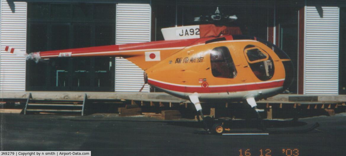 JA9279, KHI Kawasaki-Hughes 369D C/N 6708, Ardmore 2003