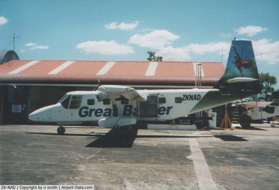 ZK-NAD, 1996 GAF N24A Nomad C/N N24A-30, North Shore 2003