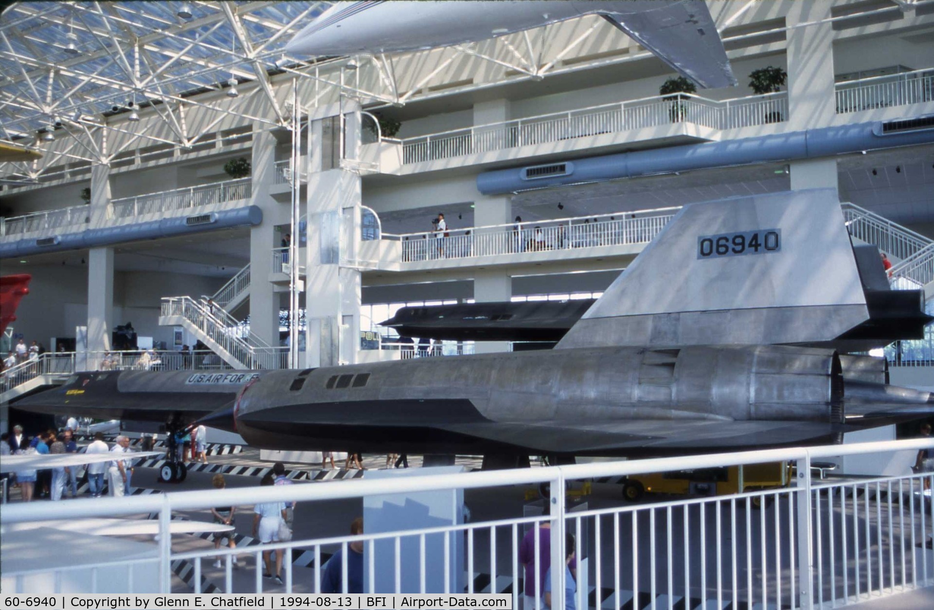 60-6940, 1962 Lockheed A-11 Blackbird C/N 134, A-11 (A-12) at the Boeing Museum of Flight