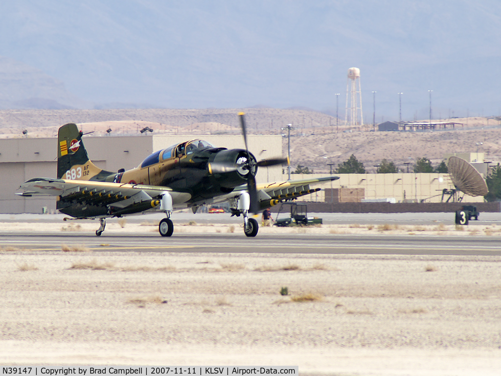 N39147, Douglas AD-5 (A-1E) Skyraider C/N 9540, Privately Owned - Sugar City, Idaho / Douglas AD-5(A-1E) - Skyraider