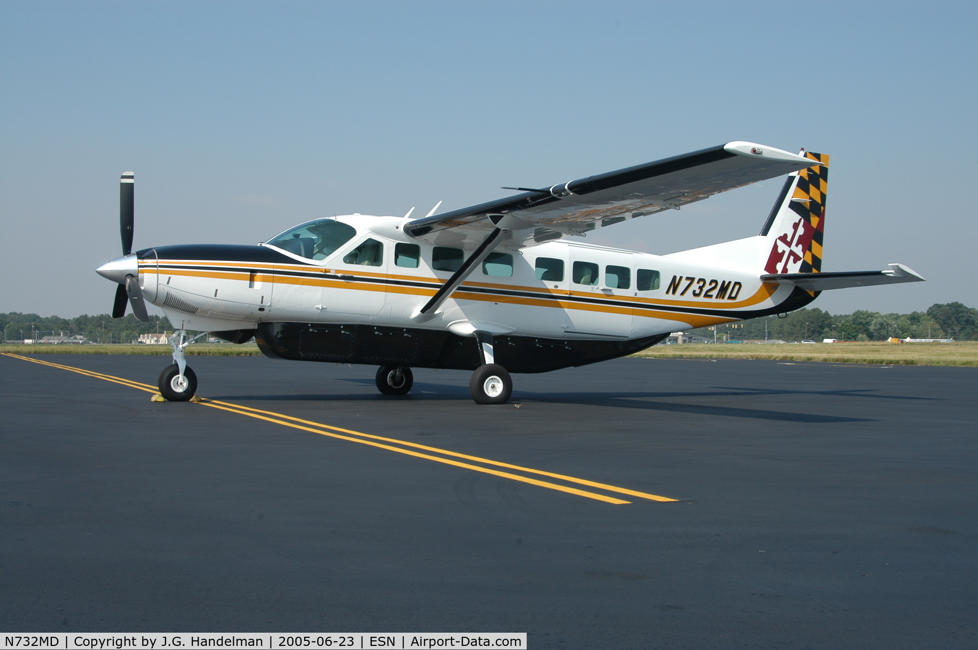 N732MD, 2004 Cessna 208B C/N 208B1083, Caravan of Maryland Air at Easton Maryland