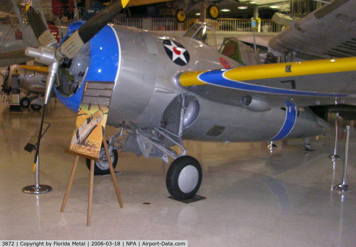 3872, Grumman F4F-3 Wildcat C/N 754, Wildcat