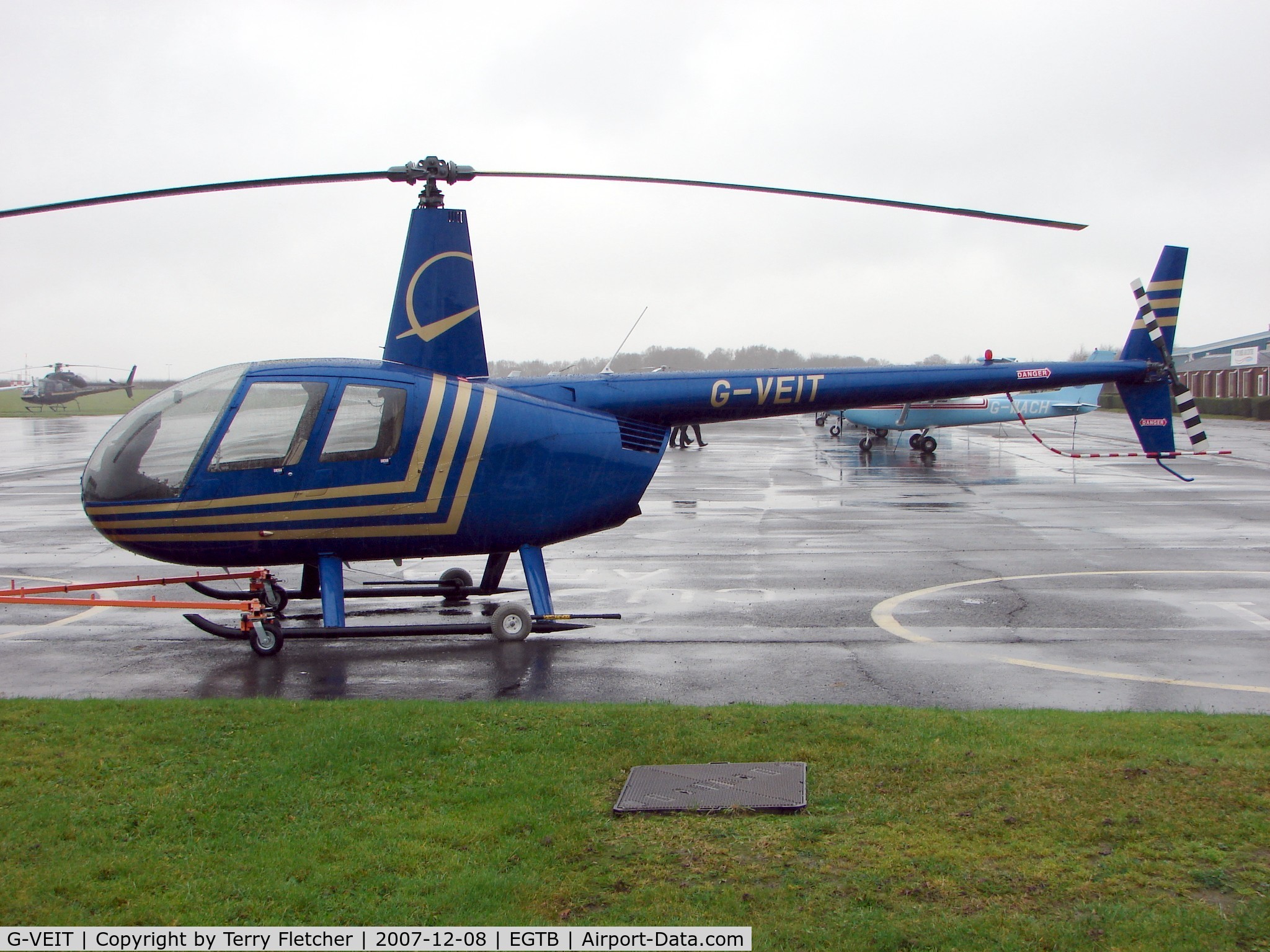 G-VEIT, 2003 Robinson R44  Raven II C/N 10091, Robinson R44 at Wycombe Air Park