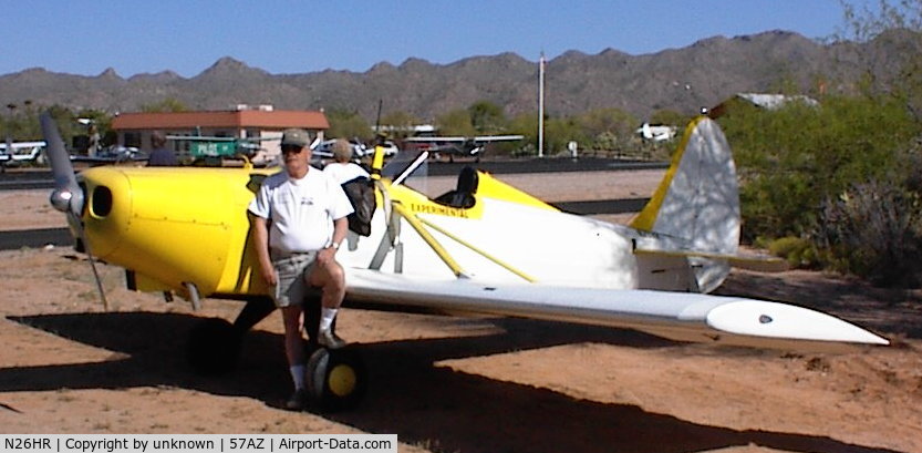 N26HR, 1980 Spezio Sport DAL-1 Tuholer C/N 285, La Cholla Airpark Tucson, AZ