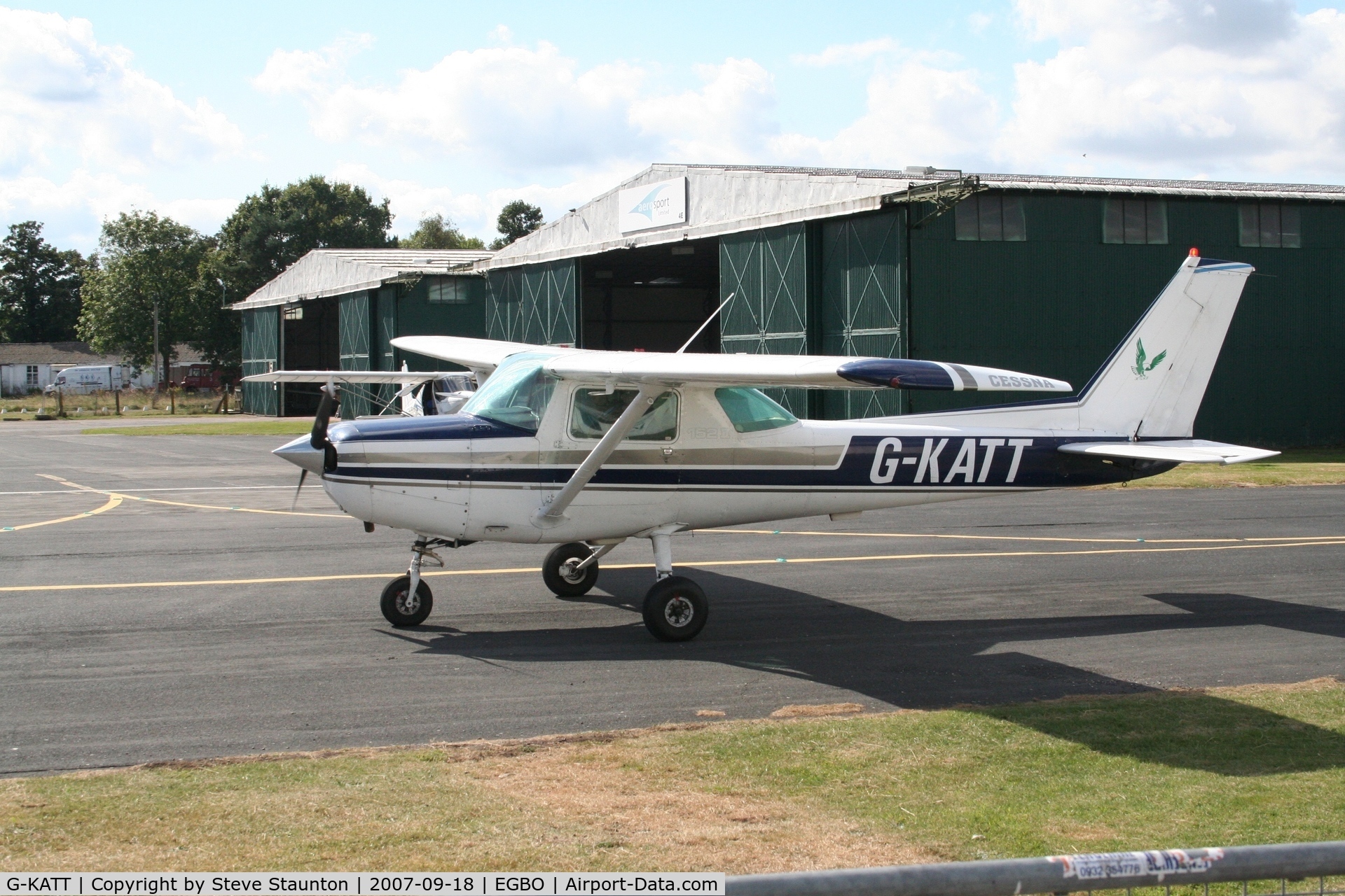 G-KATT, 1981 Cessna 152 C/N 152-85661, Taken at Halfpenny Green 18th September 2007