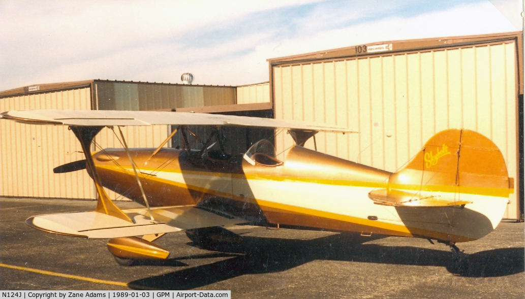 N124J, 1980 Steen Skybolt C/N 5, Skybolt