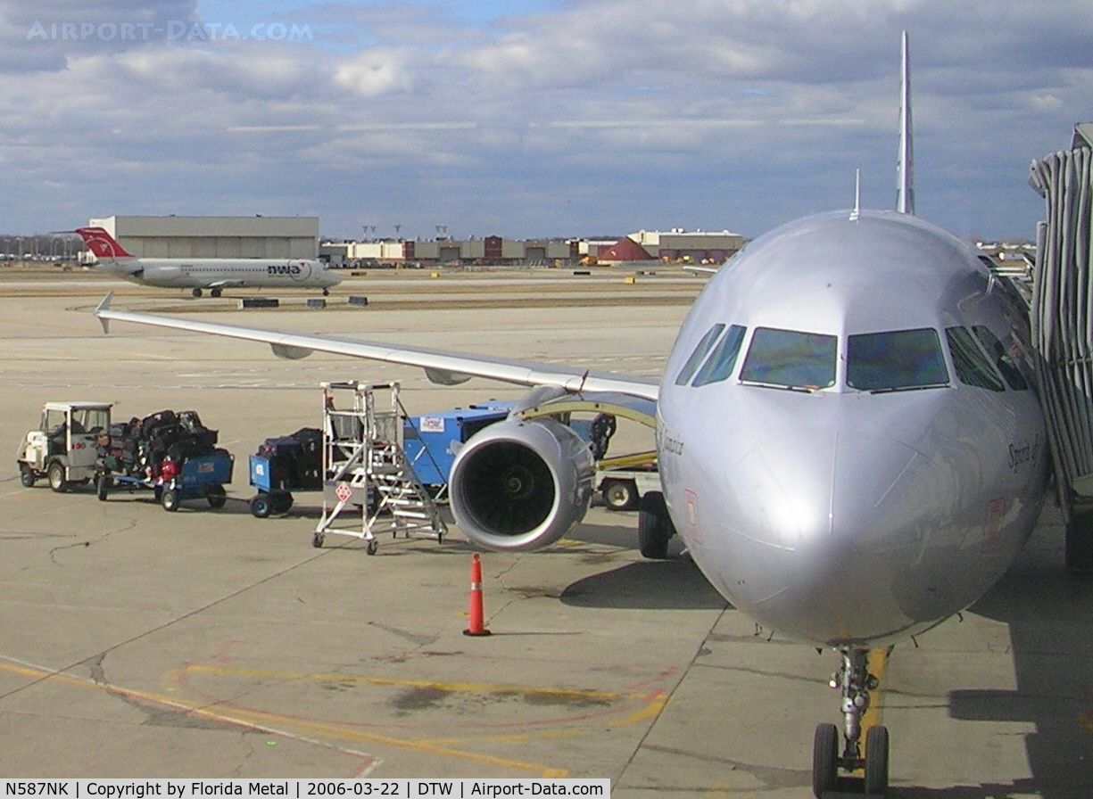 N587NK, 2005 Airbus A321-231 C/N 2476, Spirit