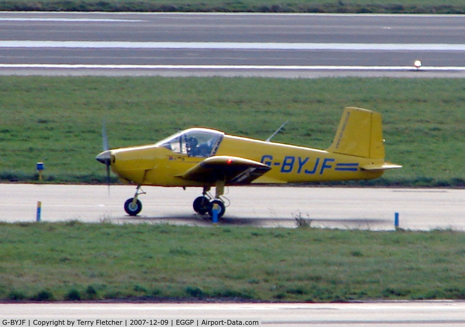 G-BYJF, 1998 Thorp T-211 C/N 107, Thorp T211 at Liverpool John Lennon Airport